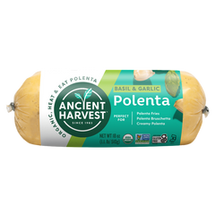 Organic Basil and Garlic Polenta