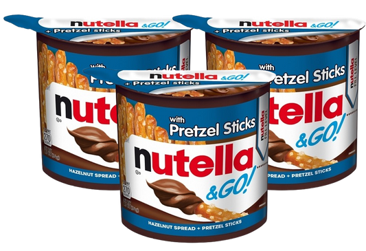Nutella & Go Pretzels  (3 Packs)