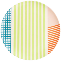 Bamboo Salad Plate Set in Angles (4 CT)