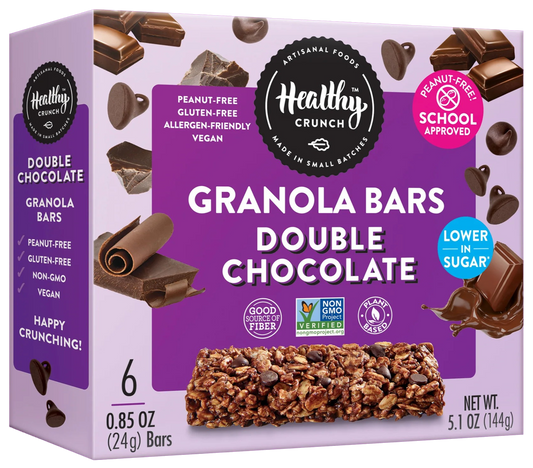 Double Chocolate Granola Bars (6 Pack)