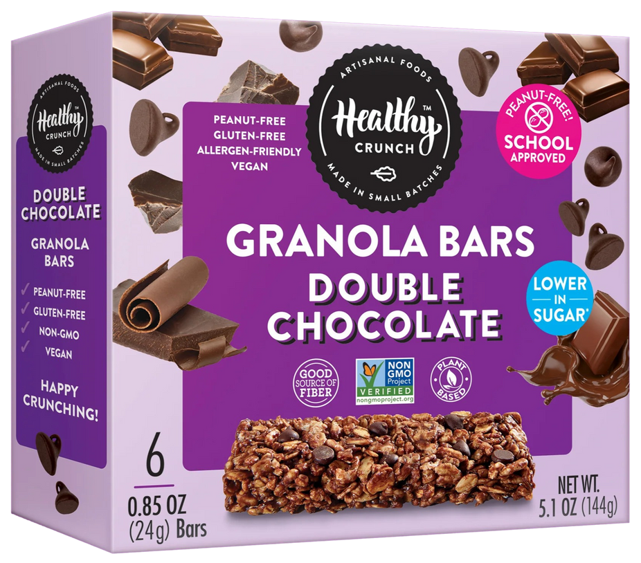 Double Chocolate Granola Bars (6 Pack)