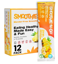 Blender-Free Smoothie Powder Mix - Mango-Banana-Pineapple (12 Pack)