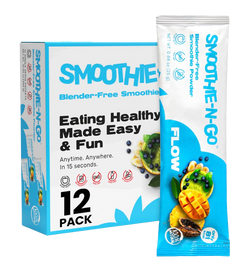 Blender-Free Smoothie Powder Mix - Flow Veggie Superfoods (12 Pack)