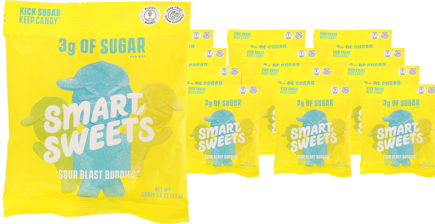 Sour Blast Buddies Candy (12 Pack)