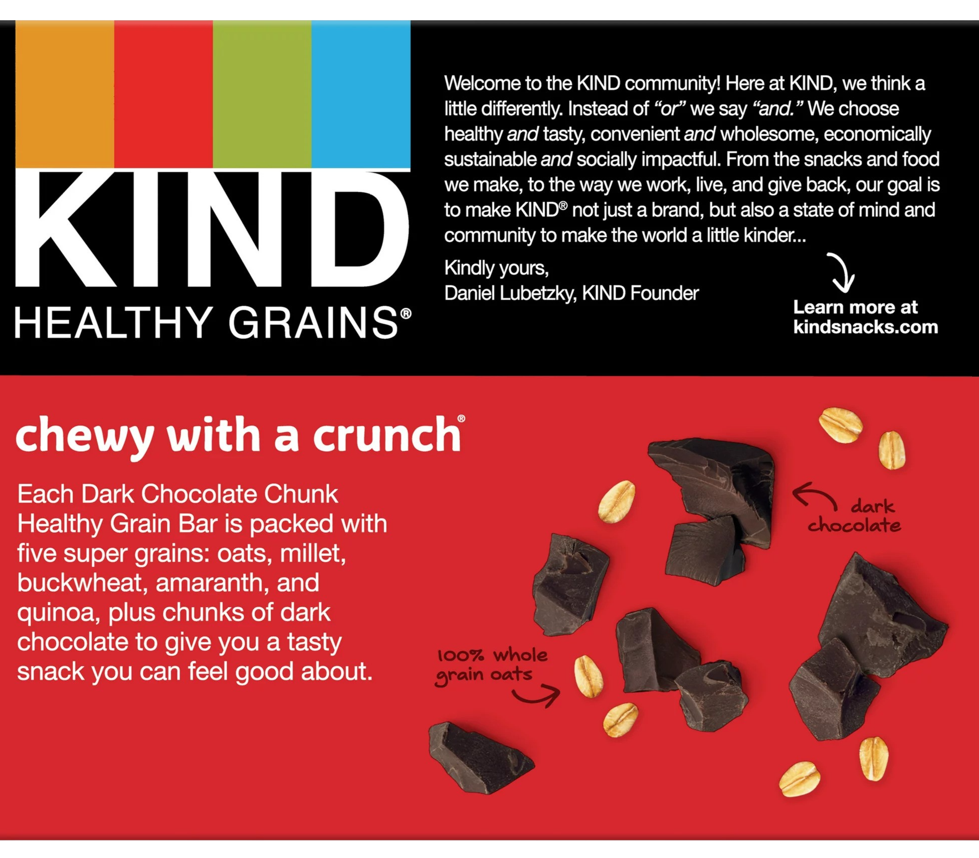 KIND Dark Chocolate Chunk Bar (5 CT) Martie