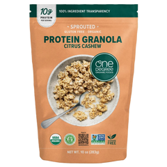 Organic Protein Citrus Cashew Granola