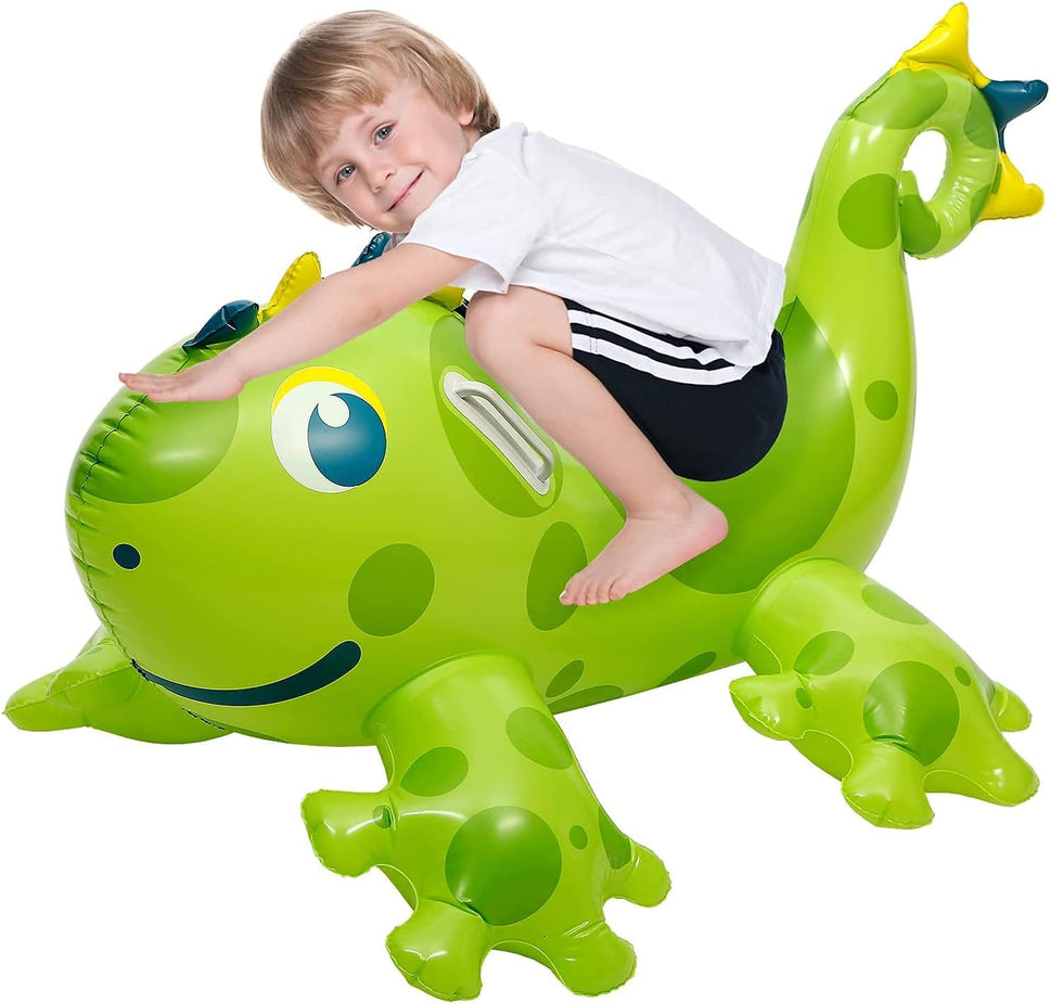 Dinosaur Pool Rider Splash Bash Inflatable Float Dino Rider – Martie