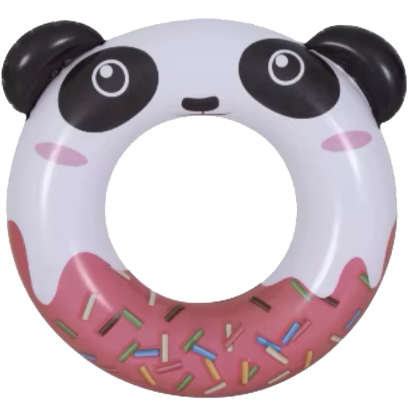 Inflatable Float Donut Ring - Panda