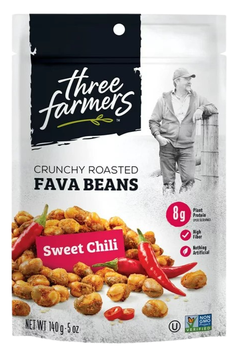 Sweet Chili Roasted Fava Beans