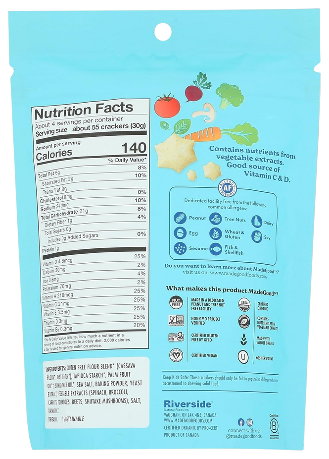 Star Puffed Sea Salt Crackers