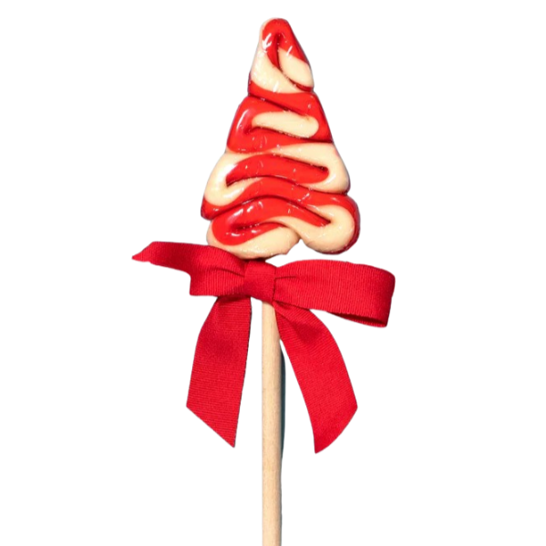 Organic Candy Cane Tree Lollipop