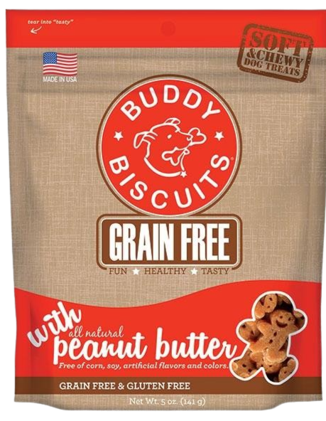 Grain-Free Soft and Chewy Treats with Peanut Butter Dry Dog Treats