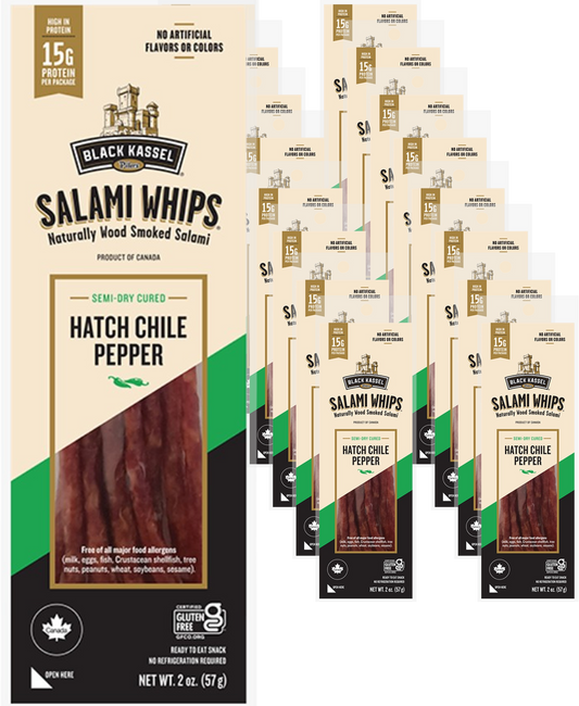 Salami Sticks Hatch Chile Pepper (16 packs)