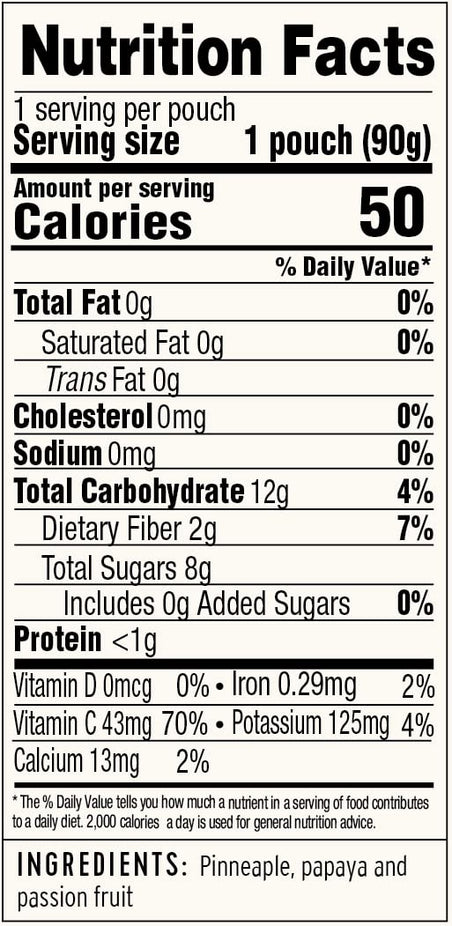 Pineapple, Papaya & Passion Fruit Blend Tropical Sauce (4 Pack)
