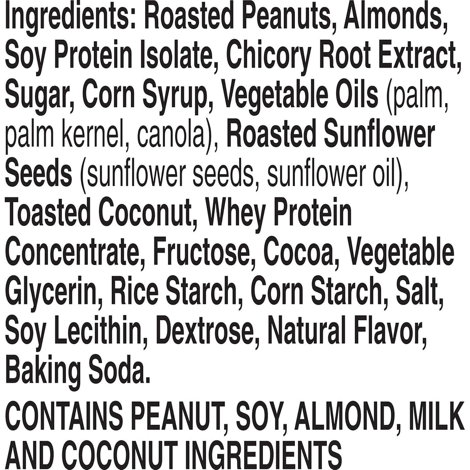 Chewy Protein Granola Bars - Peanut, Almond & Dark Chocolate (5 CT)