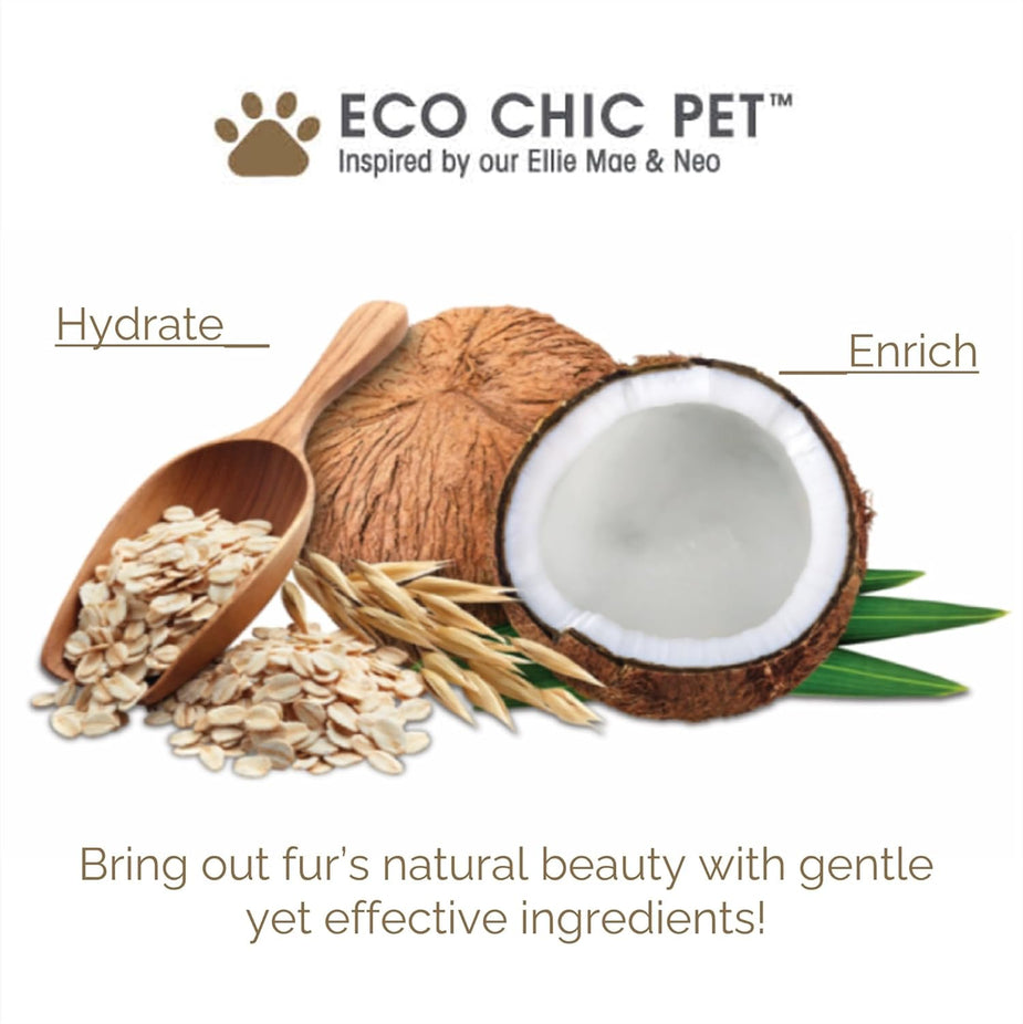 Oatmeal & Coconut 2-in-1 Pet Shampoo & Conditioner