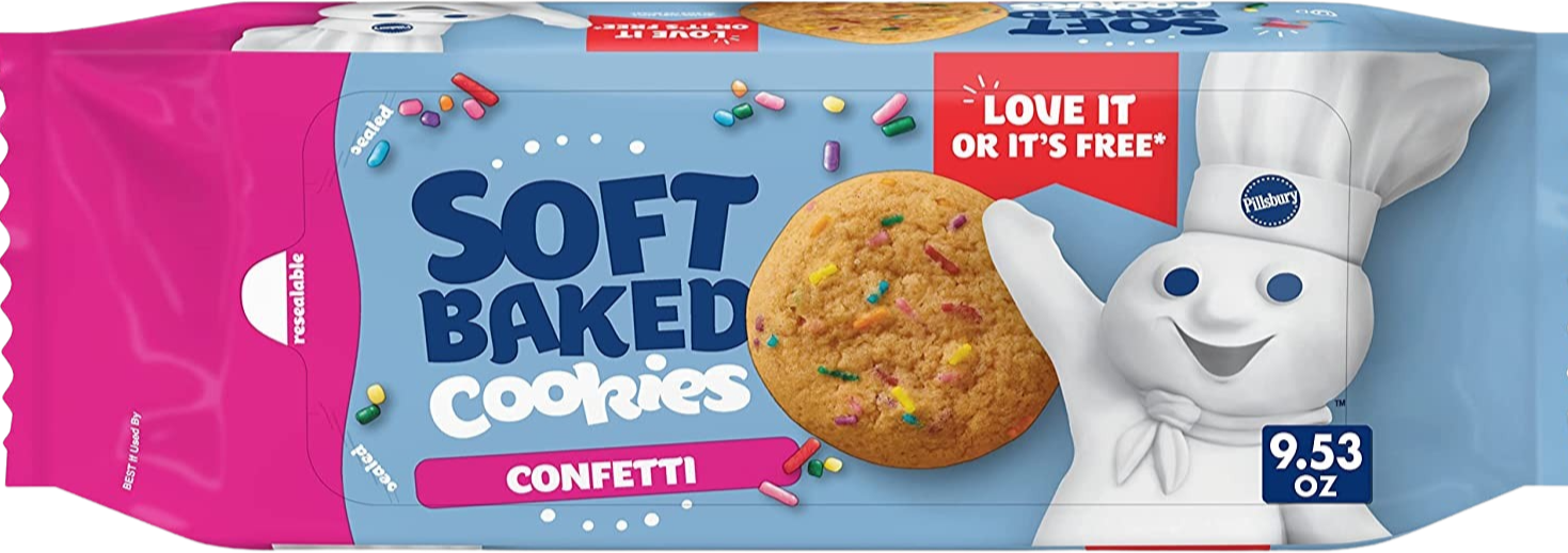 Soft Baked Confetti Cookies (18 CT)