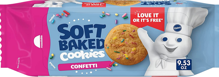 Soft Baked Confetti Cookies (18 CT)