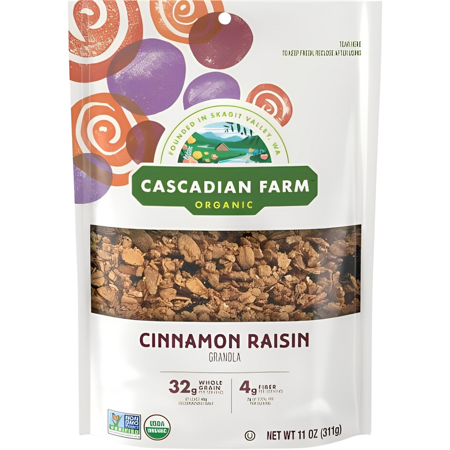 Organic Cinnamon Raisin Granola