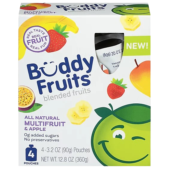 Original Multifruit Fruit Pouch (4 Pack)