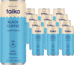 Black Coffee + Adaptogens (12 Pack)