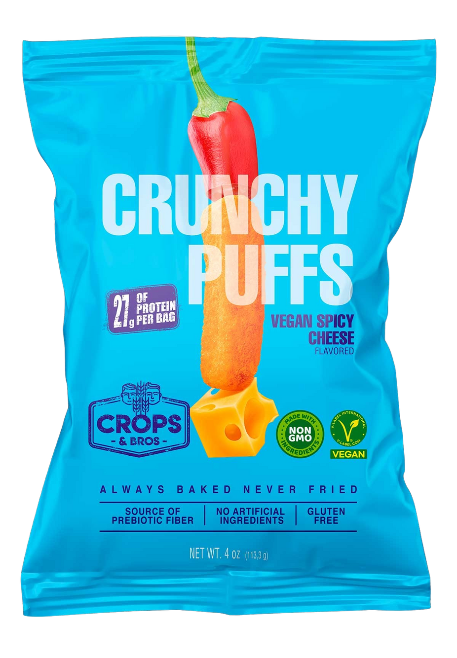 Spicy Cheese Crunchy Puffs