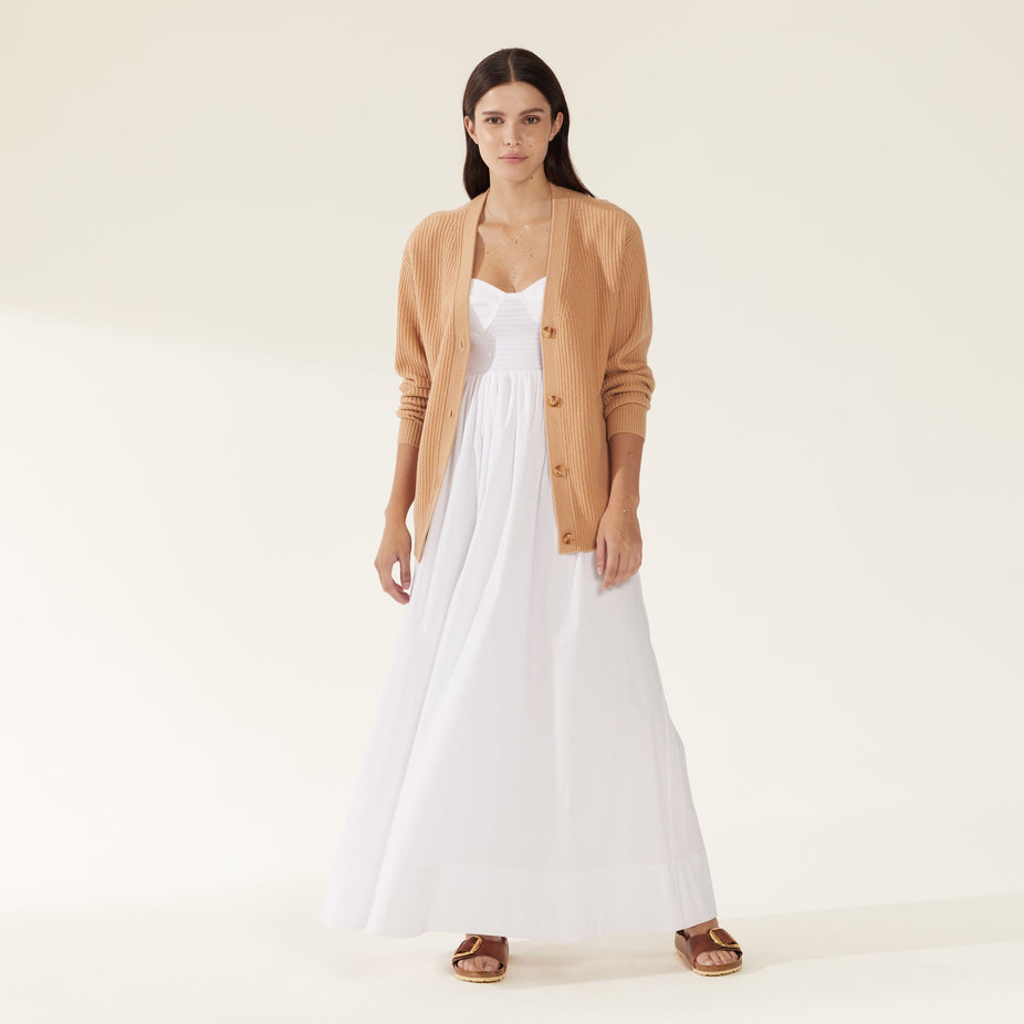 Billie Chunky Boyfriend Cashmere Cardigan