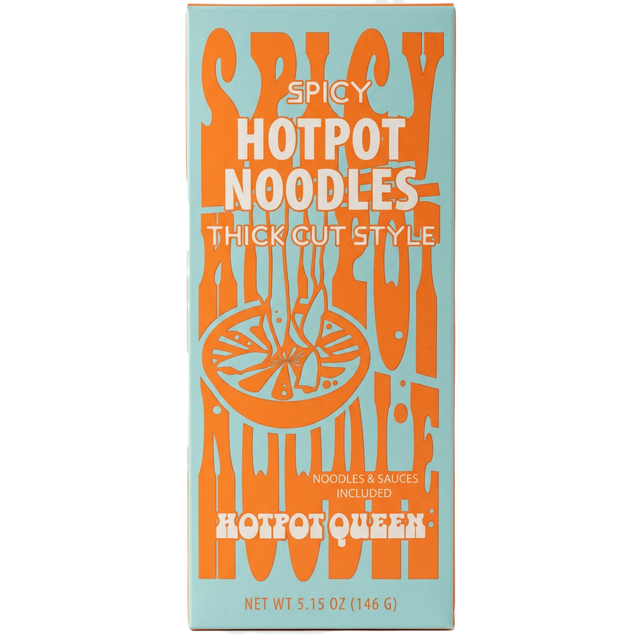 Spicy Hotpot Thick Cut Style Noodles