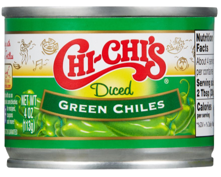 Diced Green Chilies