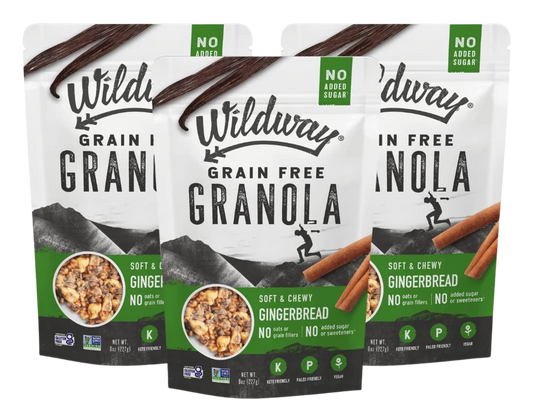 Soft & Chewy Snacking Granola Gingerbread (3 Pack)