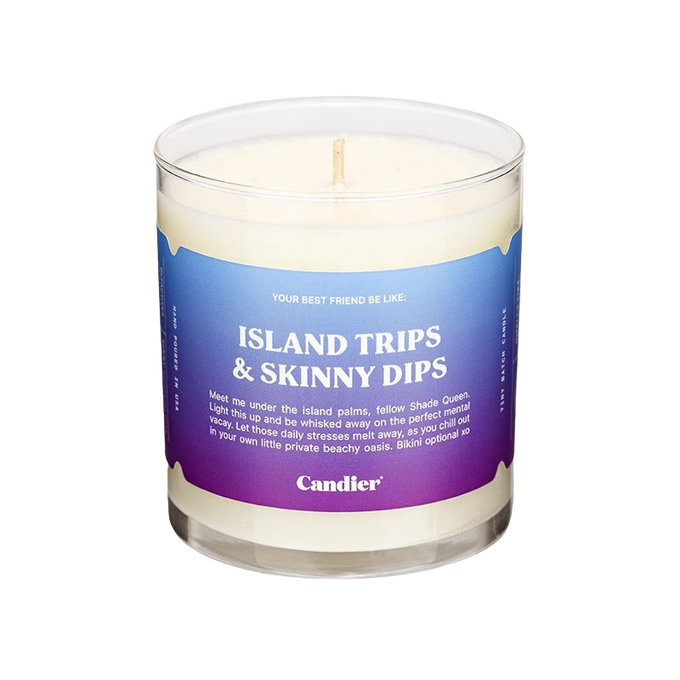 Island Trips And Skinny Dips Candle