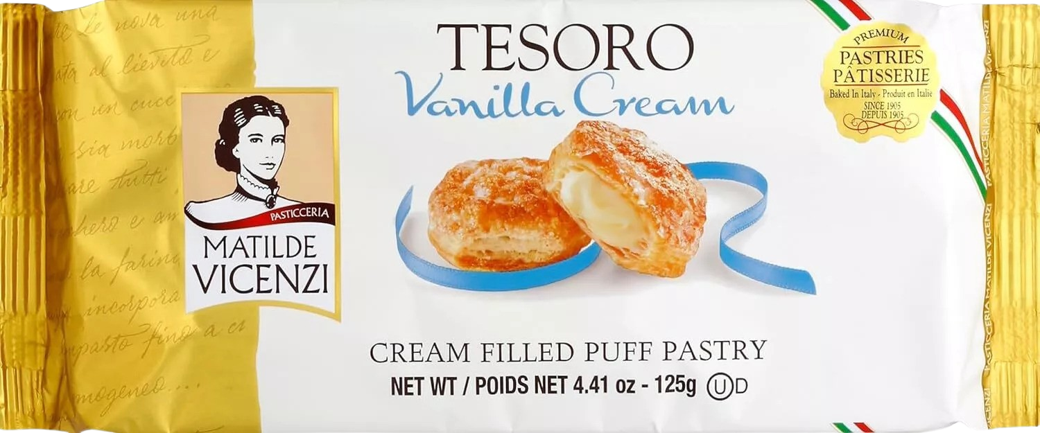 Tesoro Vanilla Puff Pastry Cookies