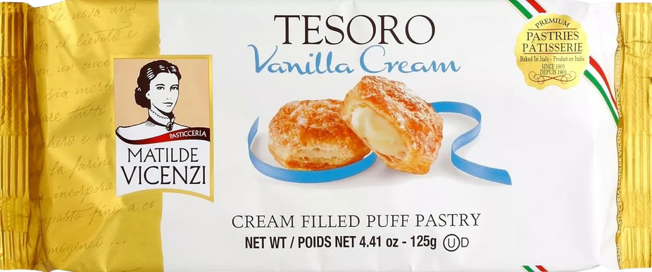 Tesoro Vanilla Puff Pastry Cookies