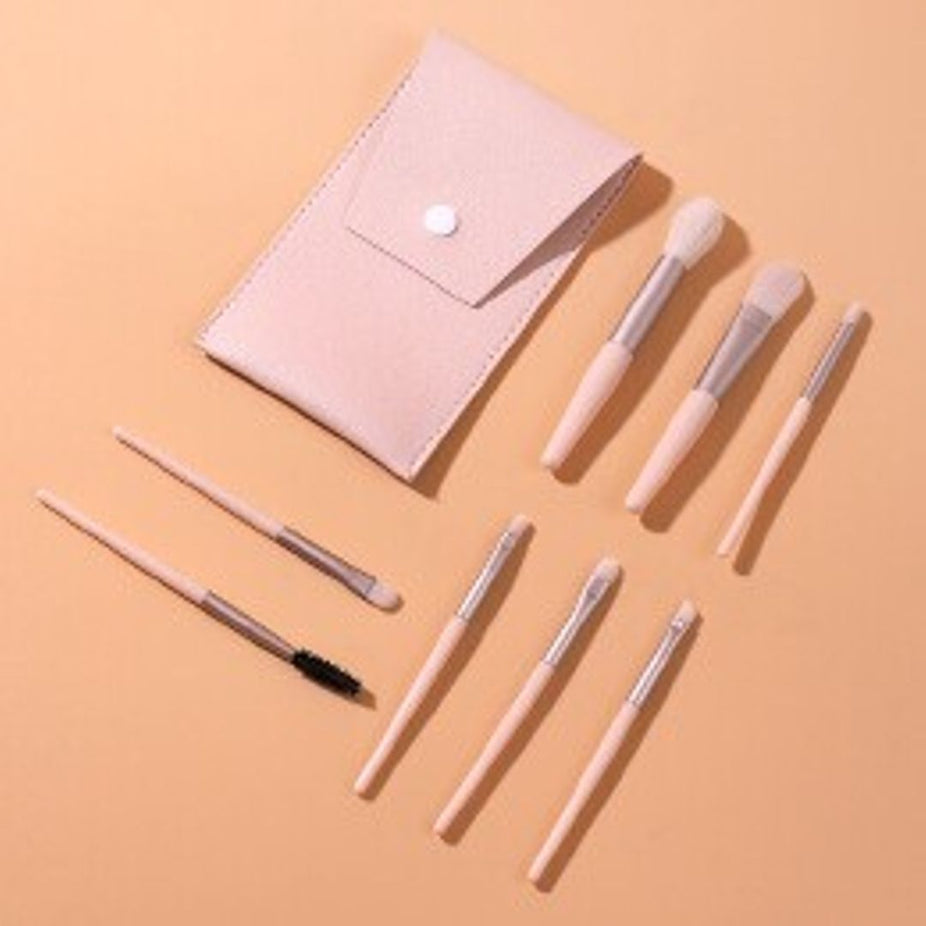 Travel Makeup Brush Set (7 Brush PCS)