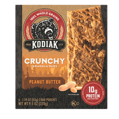 Crunchy Peanut Butter Granola Bar
