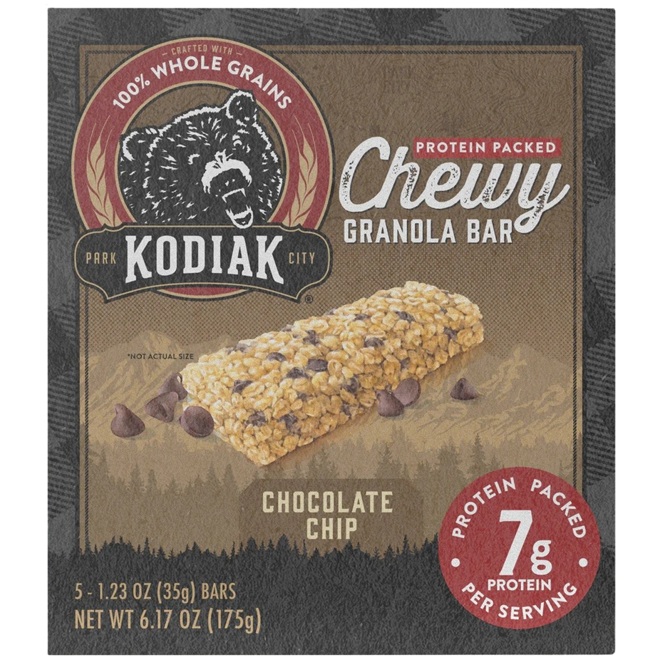 Chocolate Chip Chewy Granola Bars