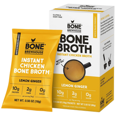 Chicken Lemon Ginger Bone Broth