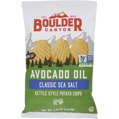 Avocado Oil Sea Salt Kettle Style Potato Chips