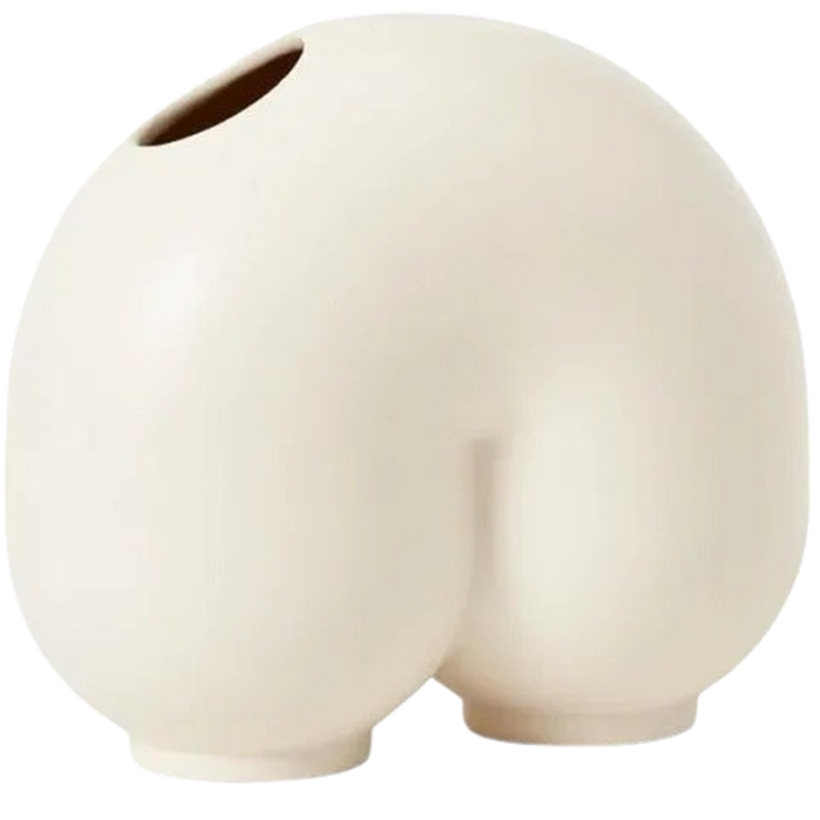 Kirby Vase - Enny (White)