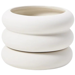 Stacking Planter Mini - Short White