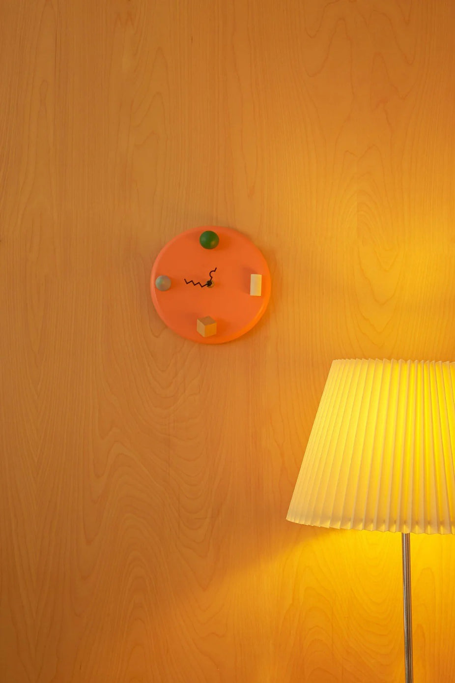 Wall Clock - Pink