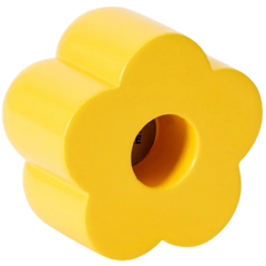 Candle and Incense Holder - Yellow