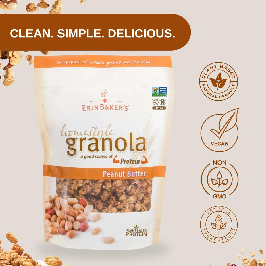 Homestyle Peanut Butter Granola