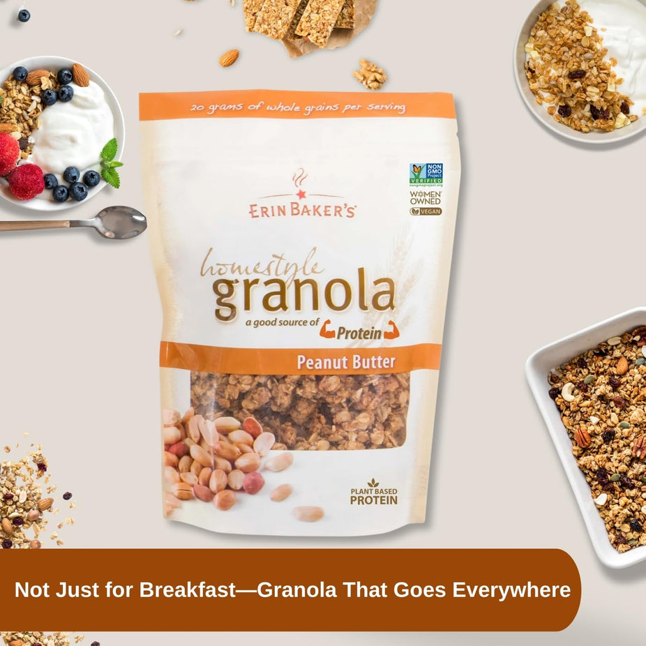 Homestyle Peanut Butter Granola