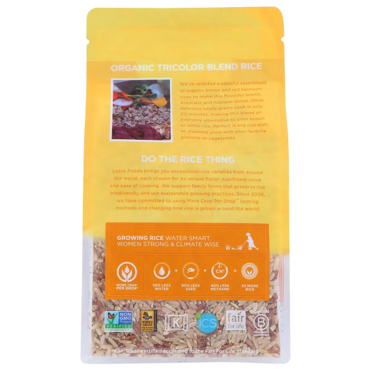 Organic Tricolor Blend Rice