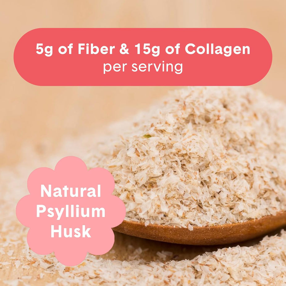 Strawberry Lemonade Fiber + Collagen Powder
