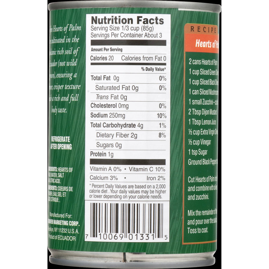 Whole Hearts Of Palm