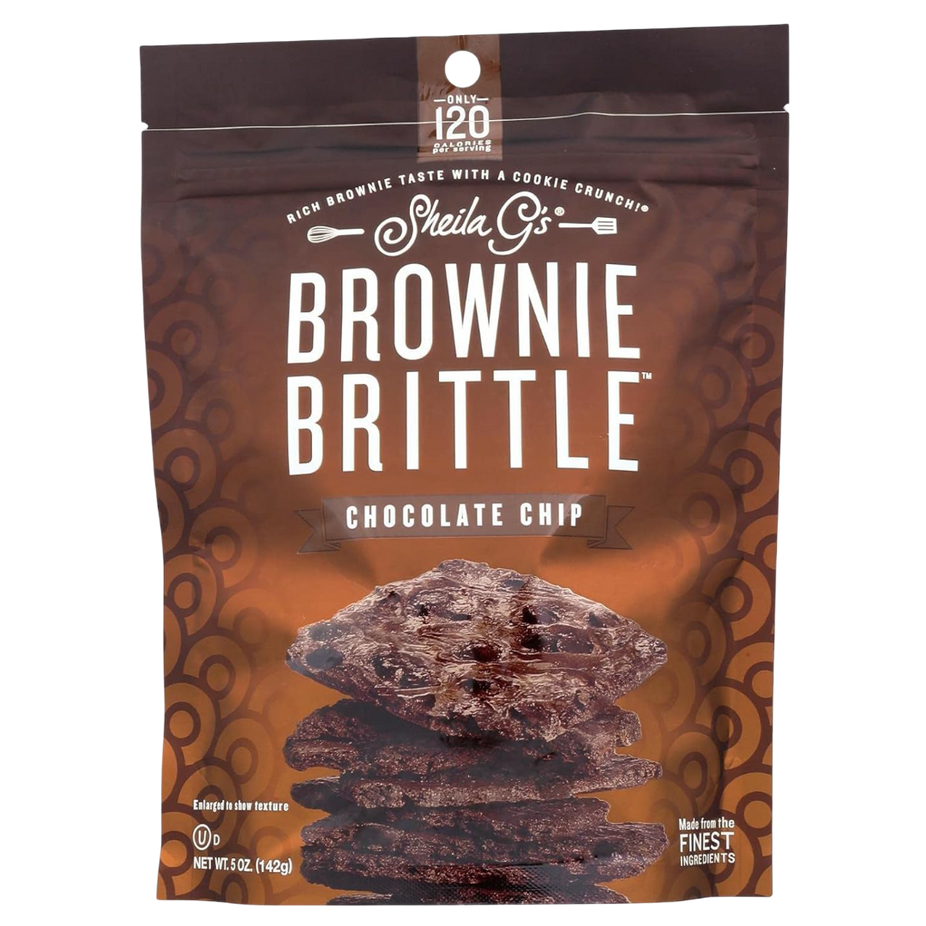 Chocolate Chip Brownie Brittle