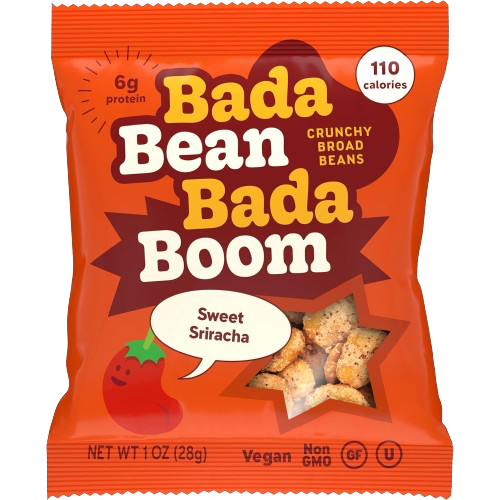 Sweet Sriracha Fava Bean Snack Plant-Based Protein (24 Pack)
