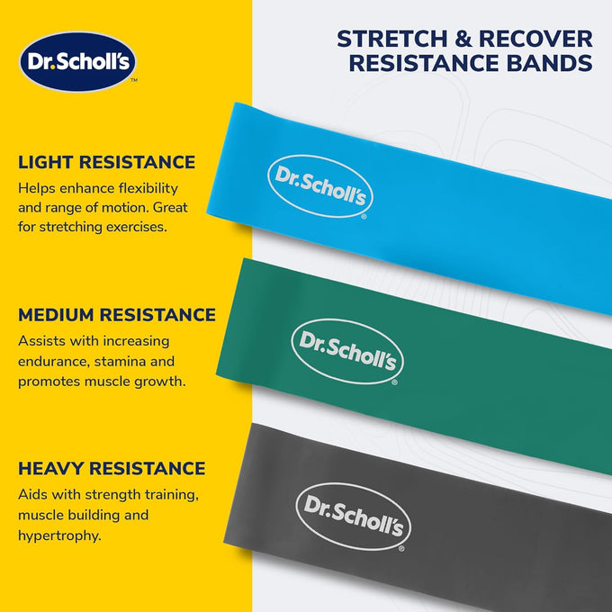 3 Piece Stretch & Recovery Bands